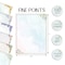 Better Office Products Stationery Paper, Floral Letter Writing Stationery, Letter Size, 6 Unique Designs, 100PK 64508 - alternate 2